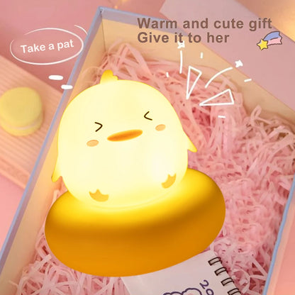 Cute Animal Night Light – Veilleuse Enfant Tactile & Réglable