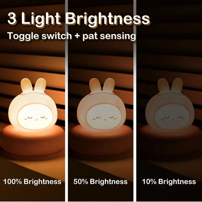 Cute Animal Night Light – Veilleuse Enfant Tactile & Réglable