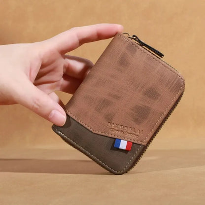 New Organ Bag Multi Pu Leather Large Capacity Card Bag Multifunctional Zipper Card Clip Hot Sales For Men And Women